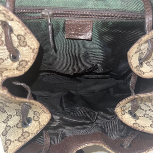 Authentic Gucci Logo Backpack - Picture 2 of 2